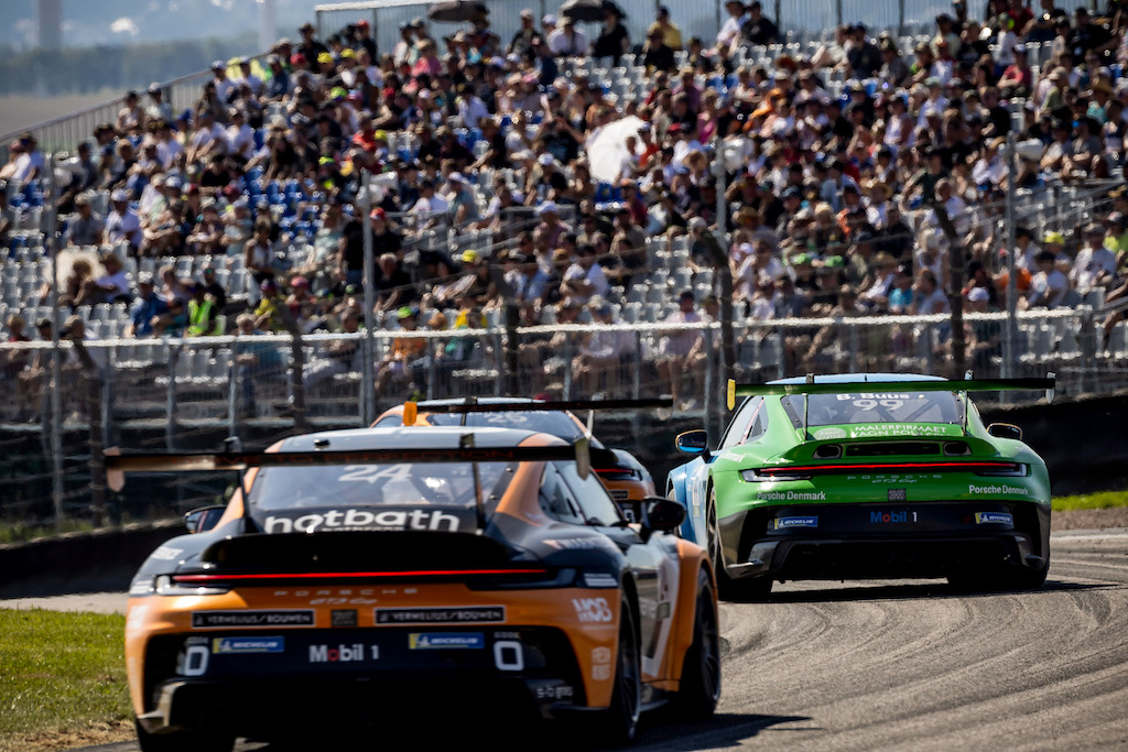 Bastian Buus sejrede igen – og kom tættere på toppen
(Foto: Porsche Motorsport)